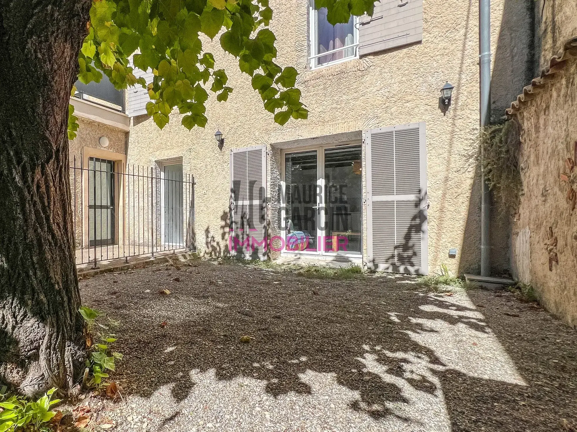 Appartement T2 lumineux avec jardin à Montéux dans une résidence calme