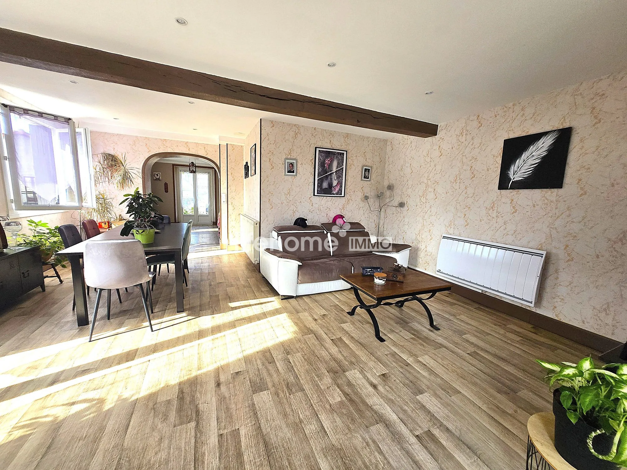 Maison individuelle avec jardin, terrasse et garage à Lizières - Pied-à-terre idéal