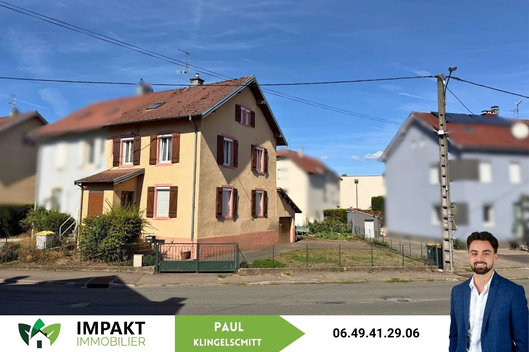 Maison de 113 m², 5 chambres, jardin à Valdoie