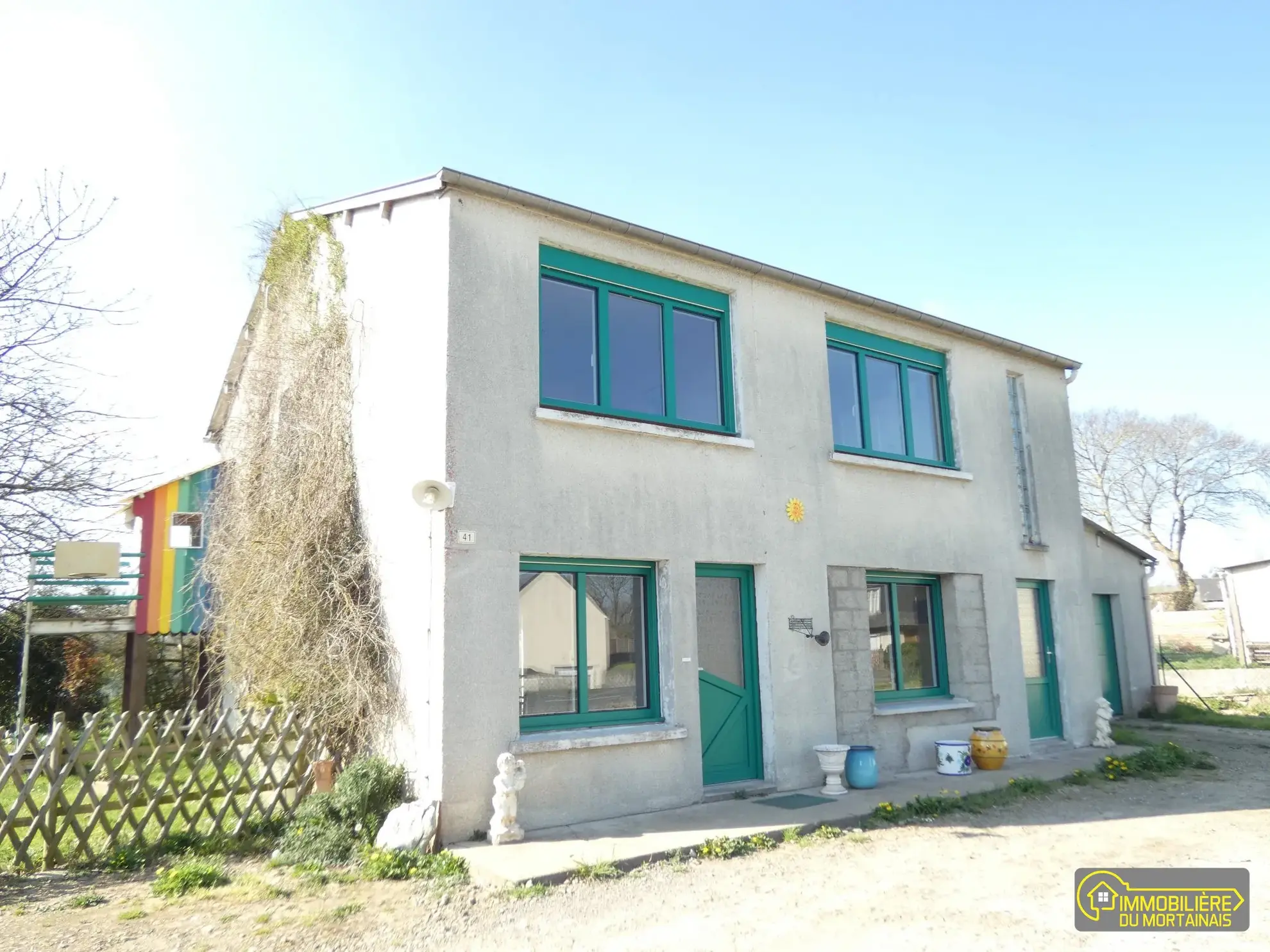 Maison à rénover avec grand terrain à Grandparigny - Potentiel exceptionnel