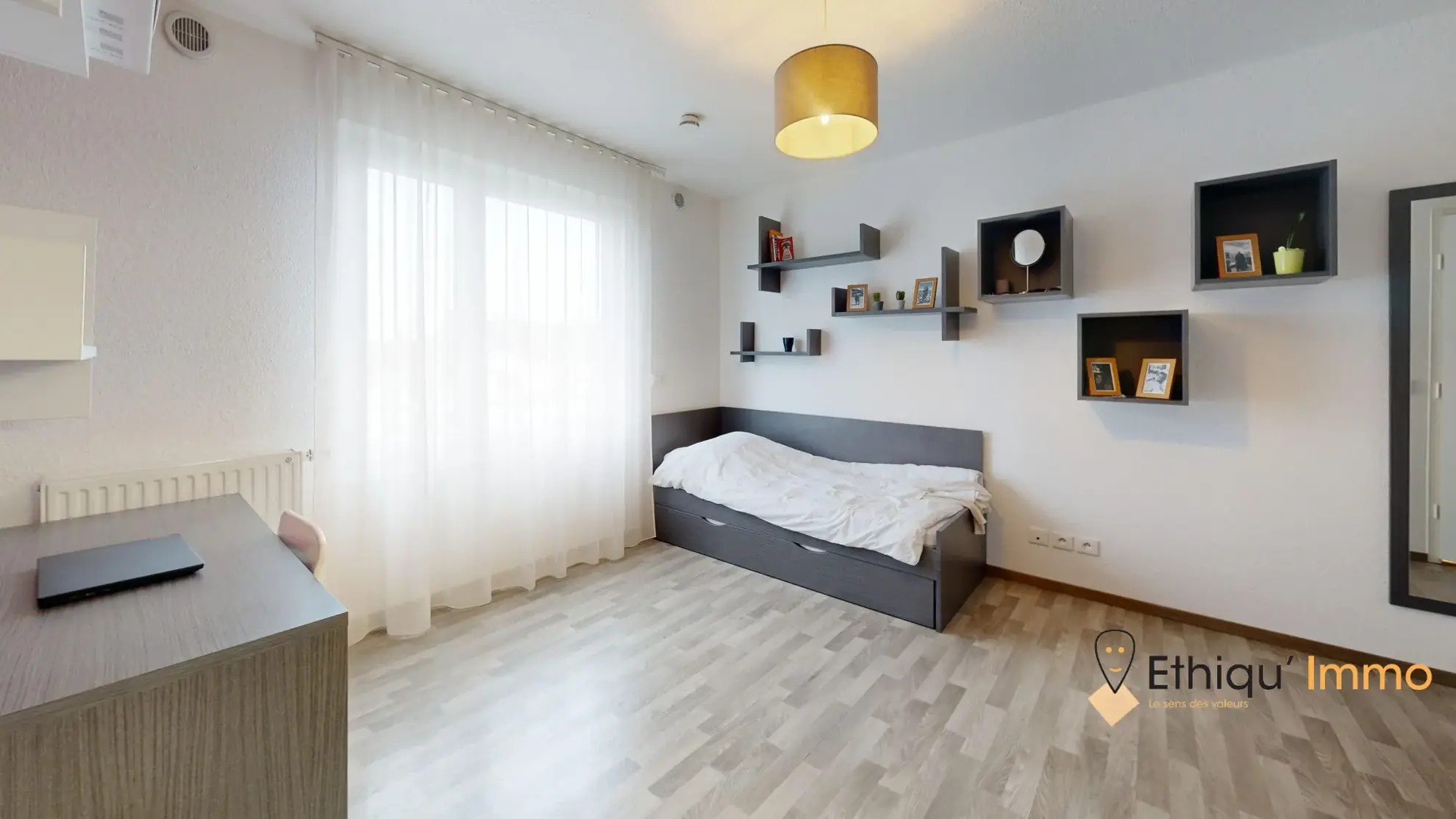 Studio meublé avec bail commercial à Strasbourg - Investissement sécurisé