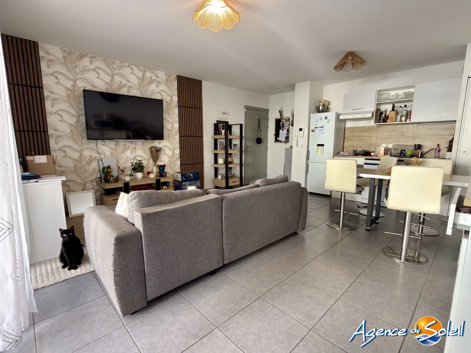 Investissement locatif à Saint-Cyprien : T3 avec terrasse, parking et locataire en place