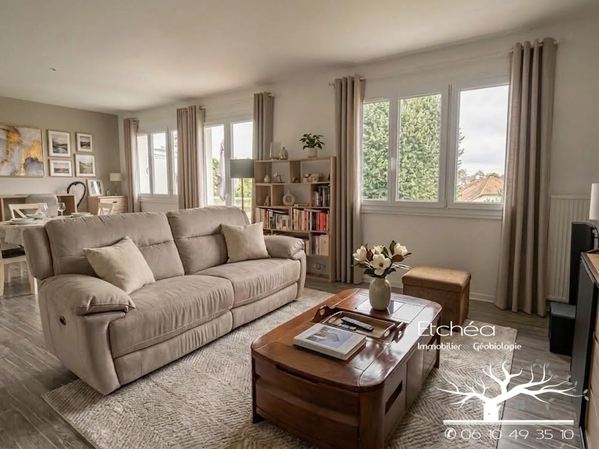 Appartement lumineux T3/4 avec vue Pyrénées à Pau Péboué