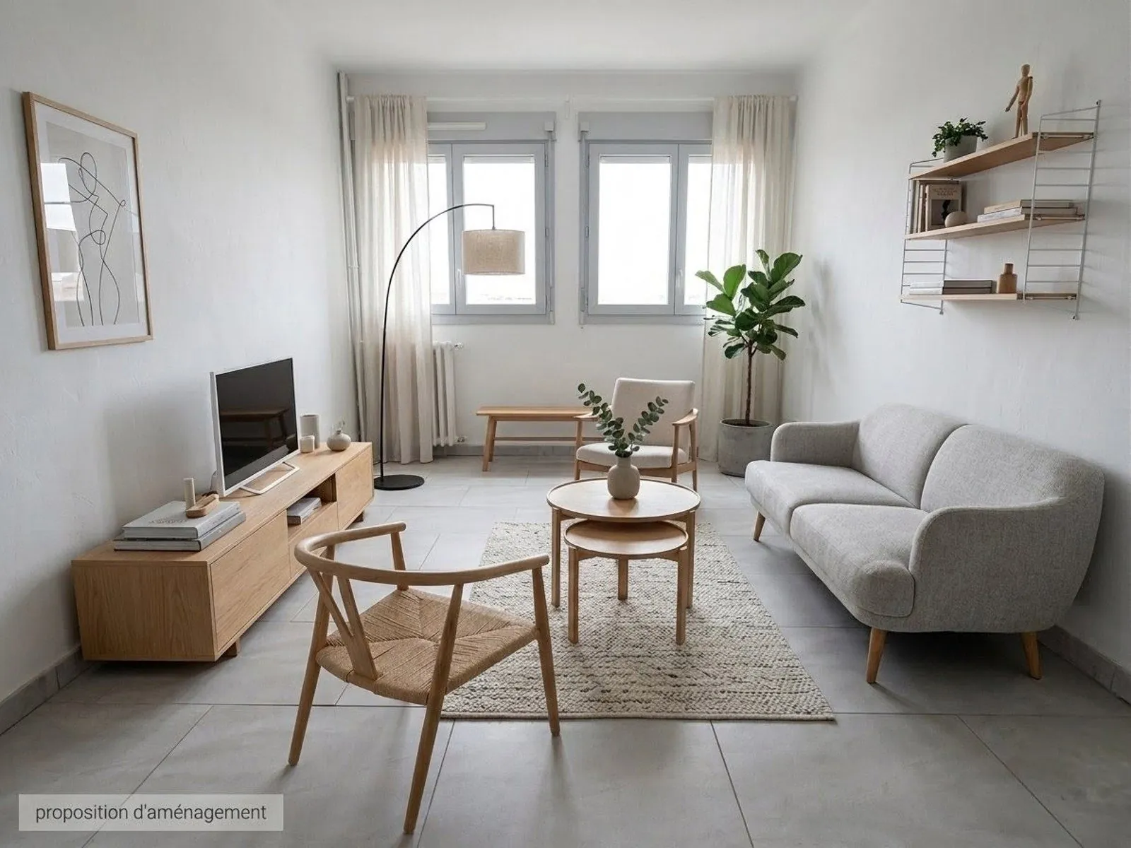 Appartement 3 pièces rénové avec vue sur Minimes, Toulouse – Idéal investissement ou résidence principale