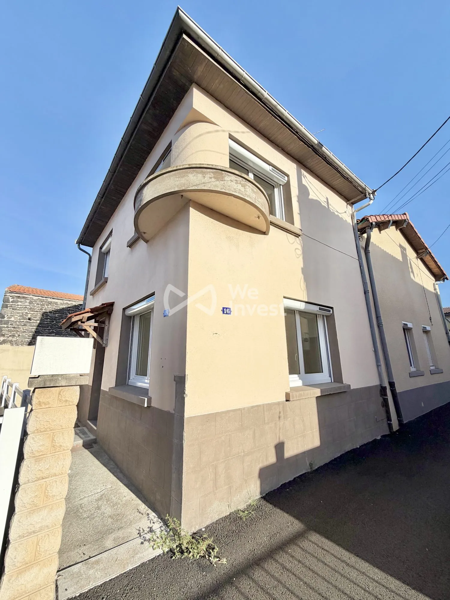 Maison de ville 3 pièces avec cour à Gerzat – Idéal investisseur ou primo-accédant