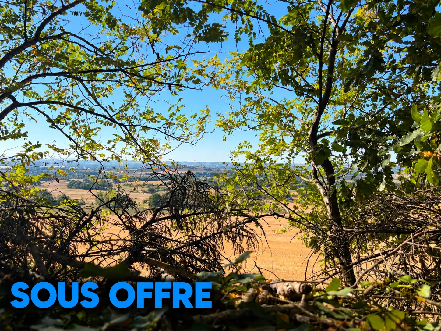 Maison individuelle avec vue panoramique à Giroussens, 3 chambres, terrain 3900 m²