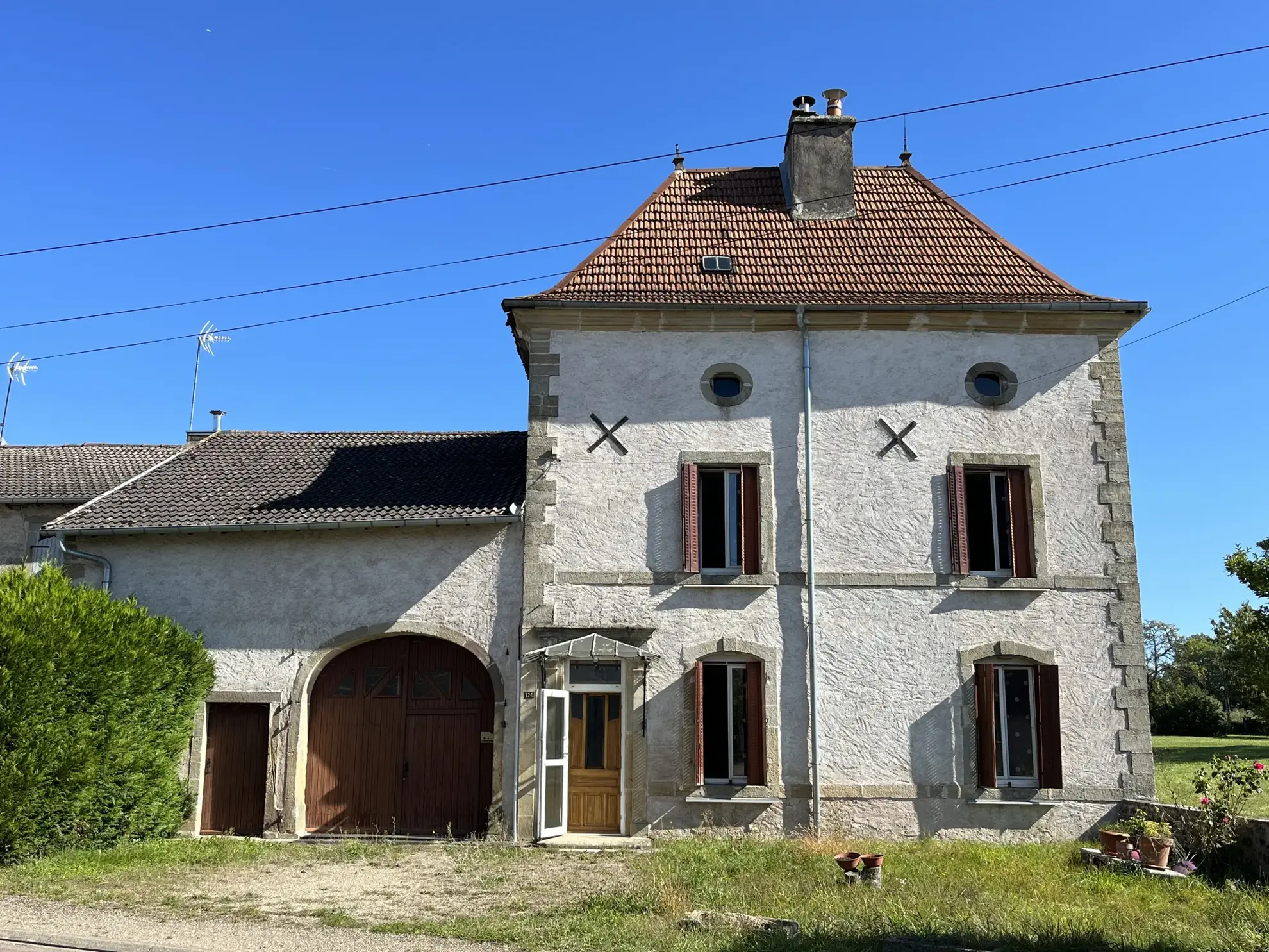 Maison de caractère F4 de 110 m² avec terrain de 1324 m² dans les Vosges
