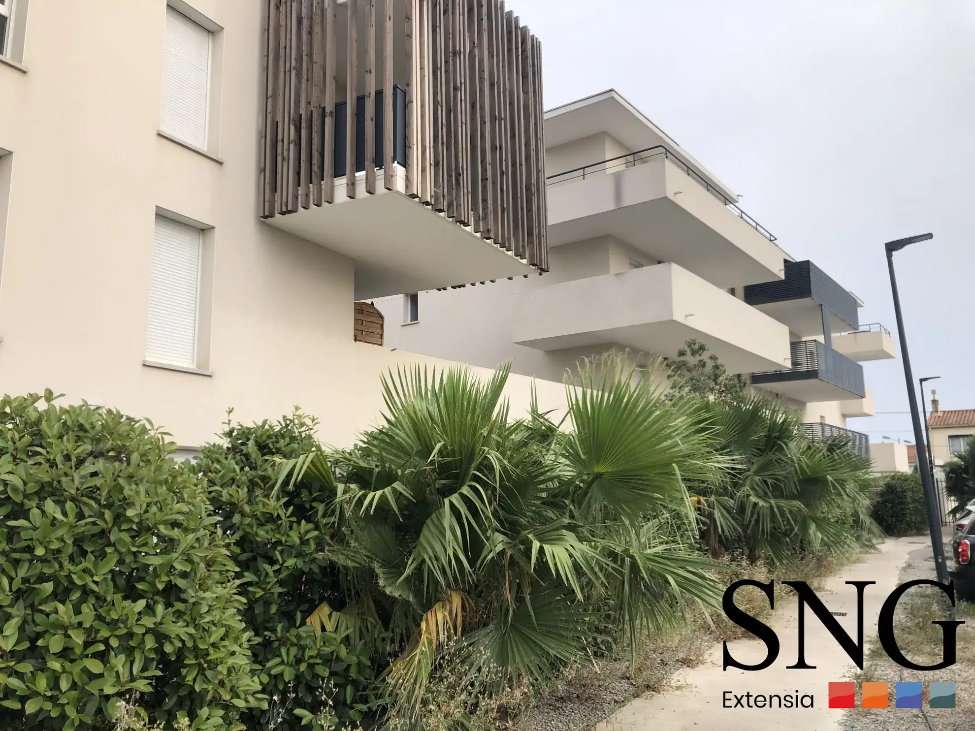 Appartement T3 à Narbonne avec terrasse et parking en résidence sécurisée