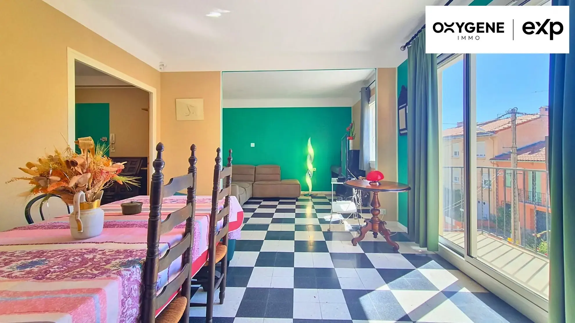 Appartement T3 avec jardin, garage à Perpignan - Idéal famille