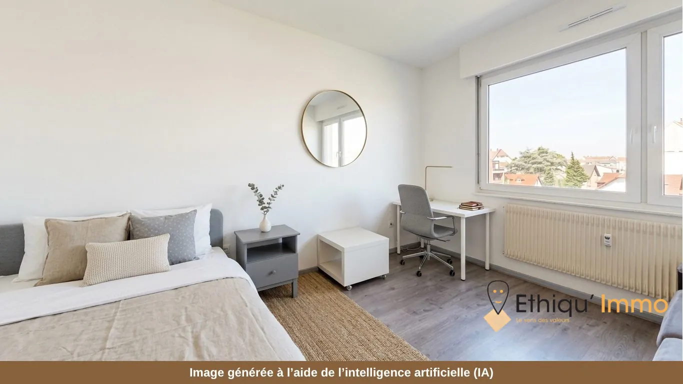 Studio à vendre à Strasbourg Neudorf - 28 m² avec cave et proximité tram