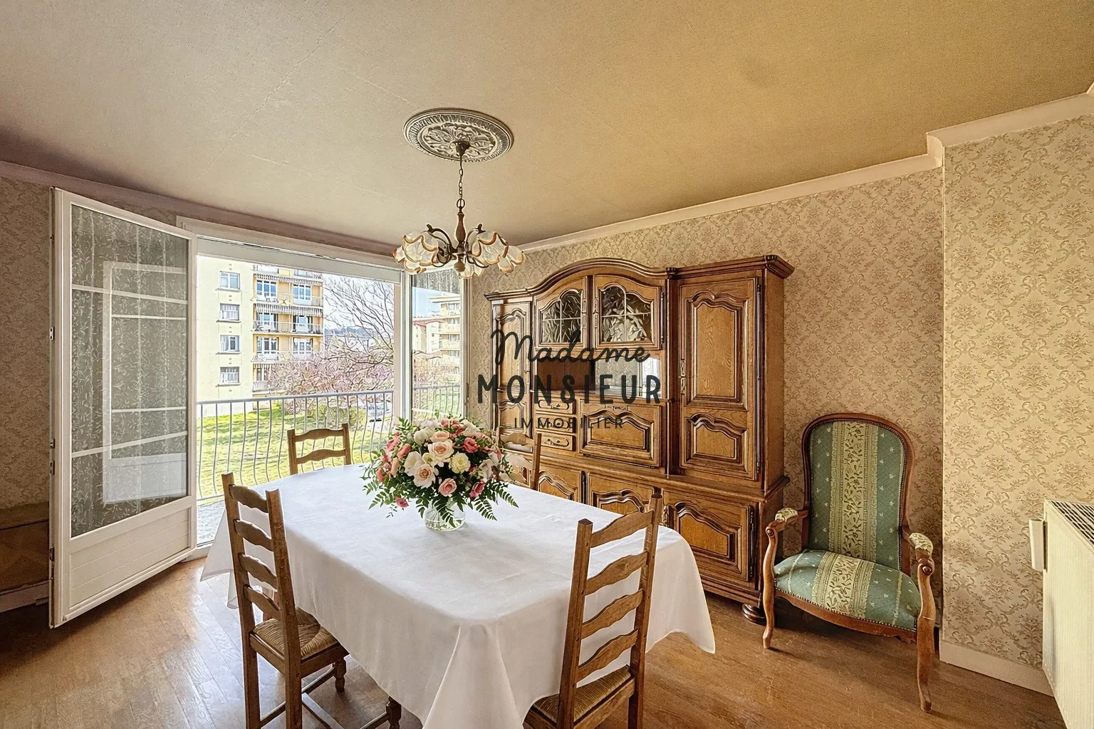 Appartement traversant avec vue dégagée à Bourgoin-Jallieu