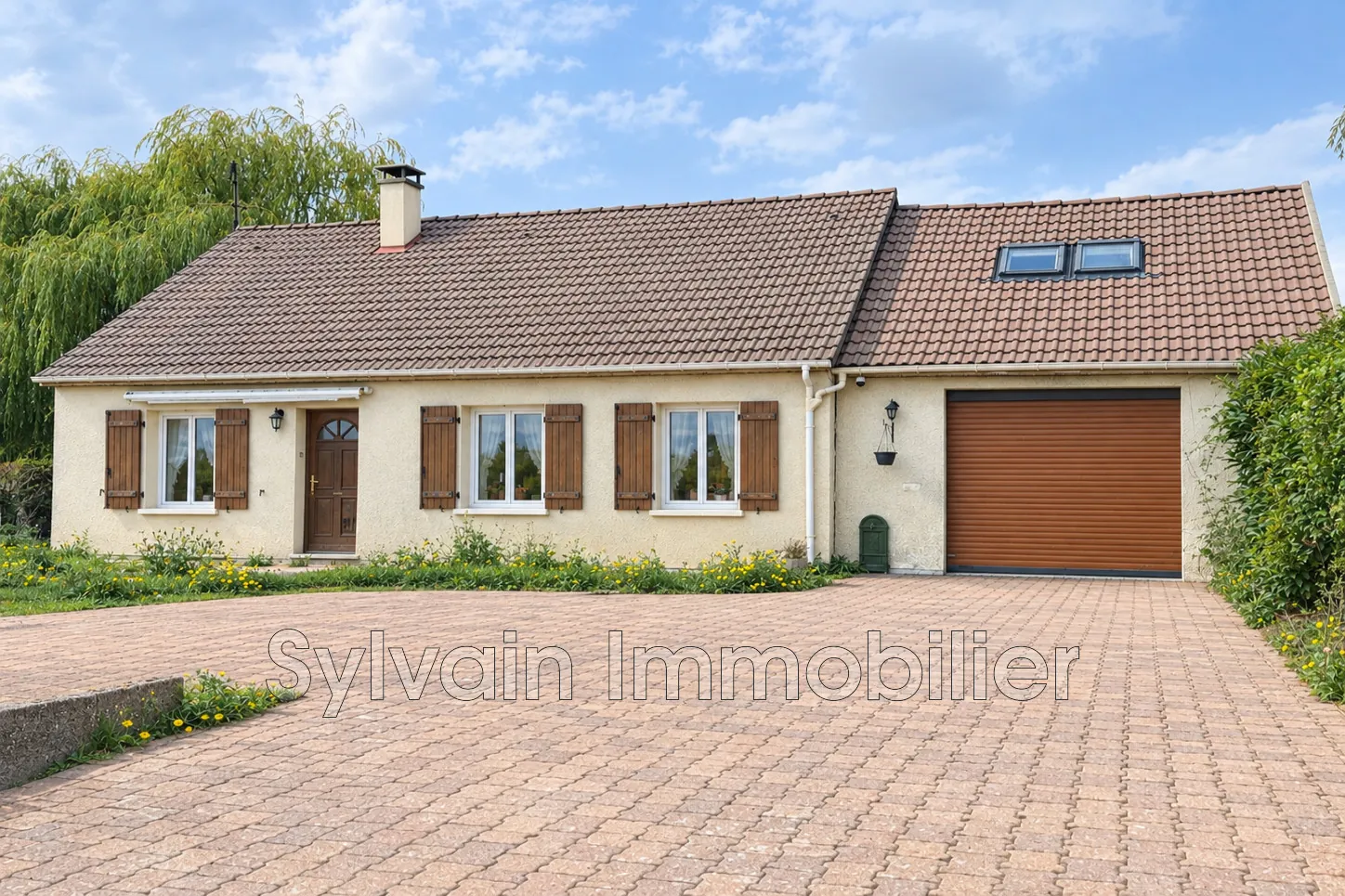 Maison plain-pied rénovée avec jardin à Savignies - Vue campagne