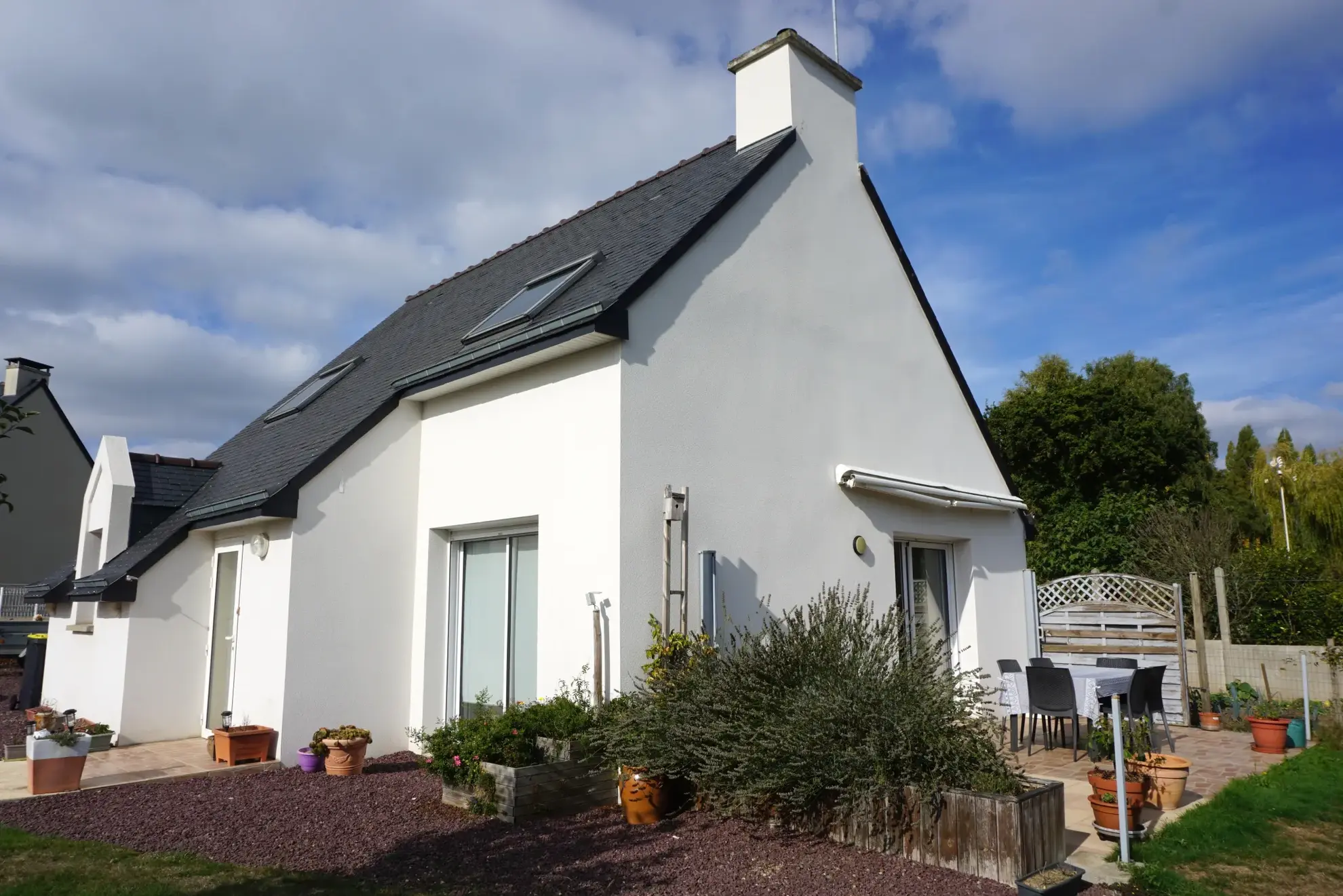 Maison 4 chambres avec jardin clos à Lanvollon, proche du centre-ville