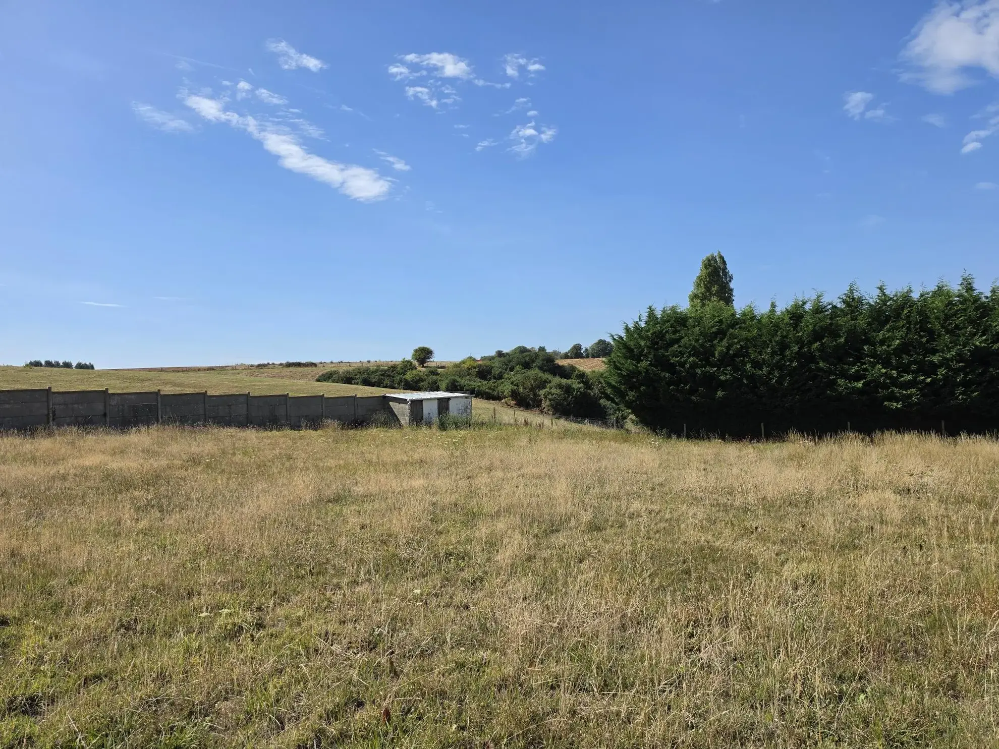Terrain constructible de 1164 m² proche de Fécamp à vendre