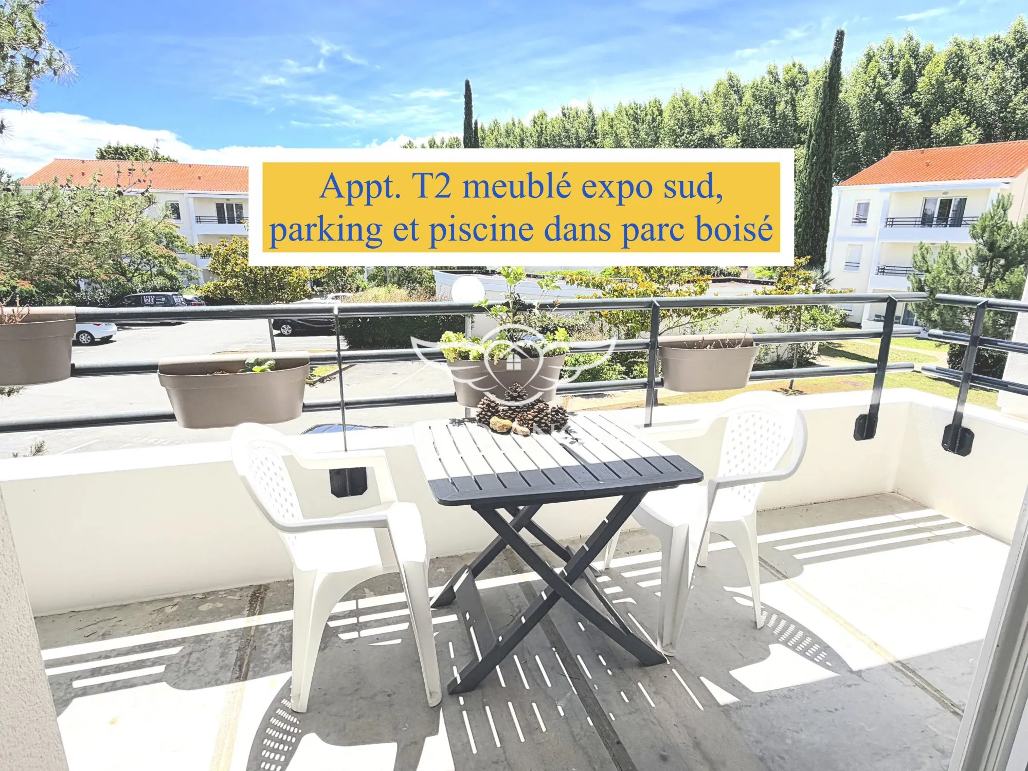Bel appartement 2 pièces meublé avec piscine et parking à Royan