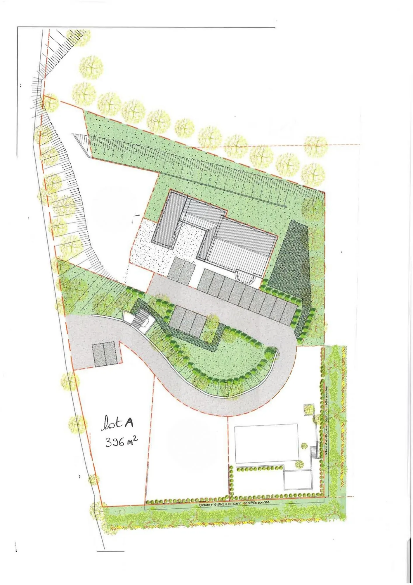 Terrain constructible de 396 m² à Die, vue dégagée, proche du centre-ville