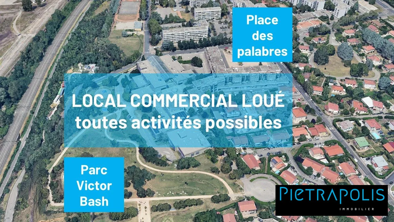 Local commercial à Saint-Fons de 93 m², idéal pour profession médicale ou autre activité