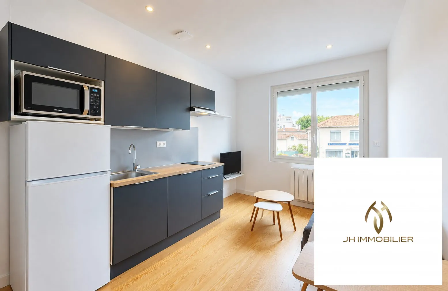 Appartement T2 loué à Toulouse de 25,04 m², bon investissement