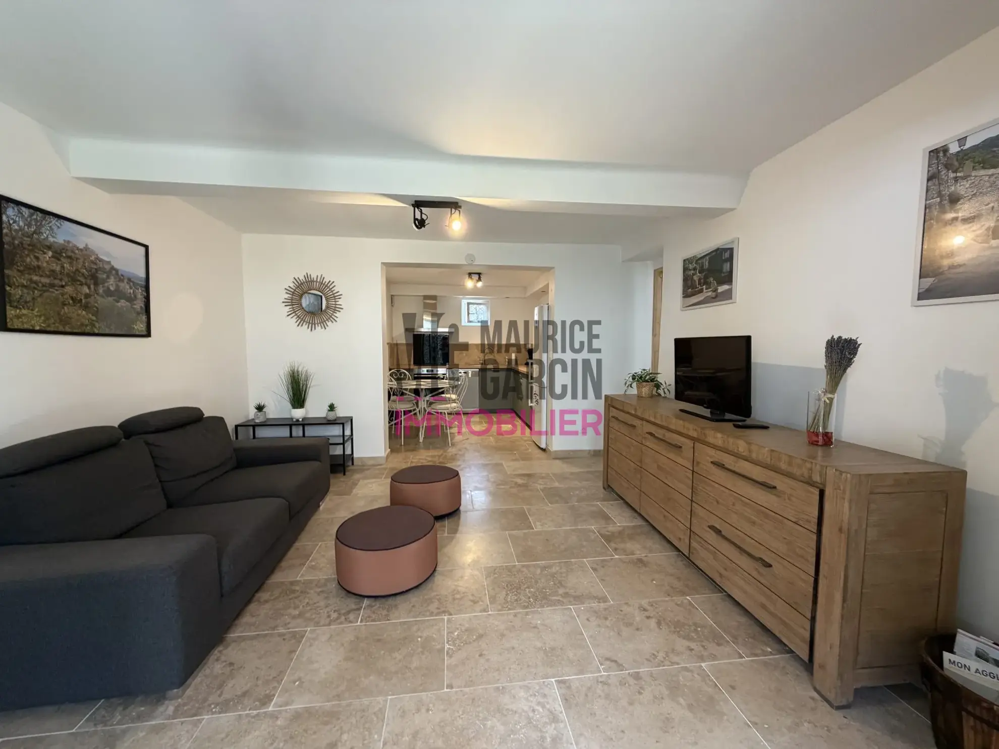 Appartement à vendre à Beaumes-de-Venise avec jardin et terrasse, 2 chambres