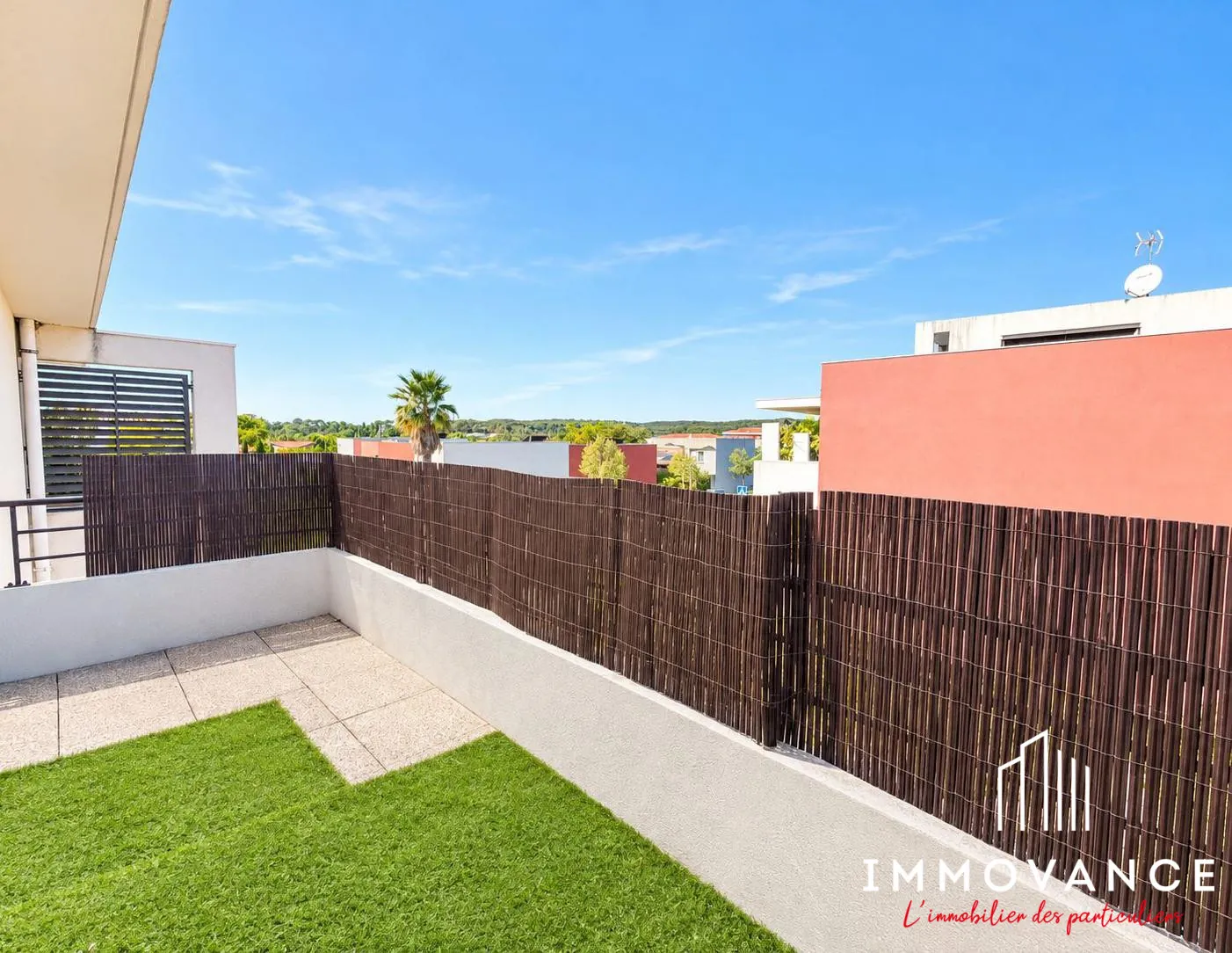 Appartement T2 avec terrasse et parking à Jacou - Résidence sécurisée