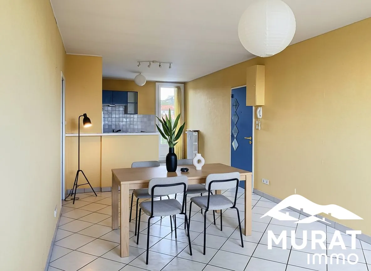 Appartement T4 lumineux de 69 m² avec grand garage à Cournon-d'Auvergne
