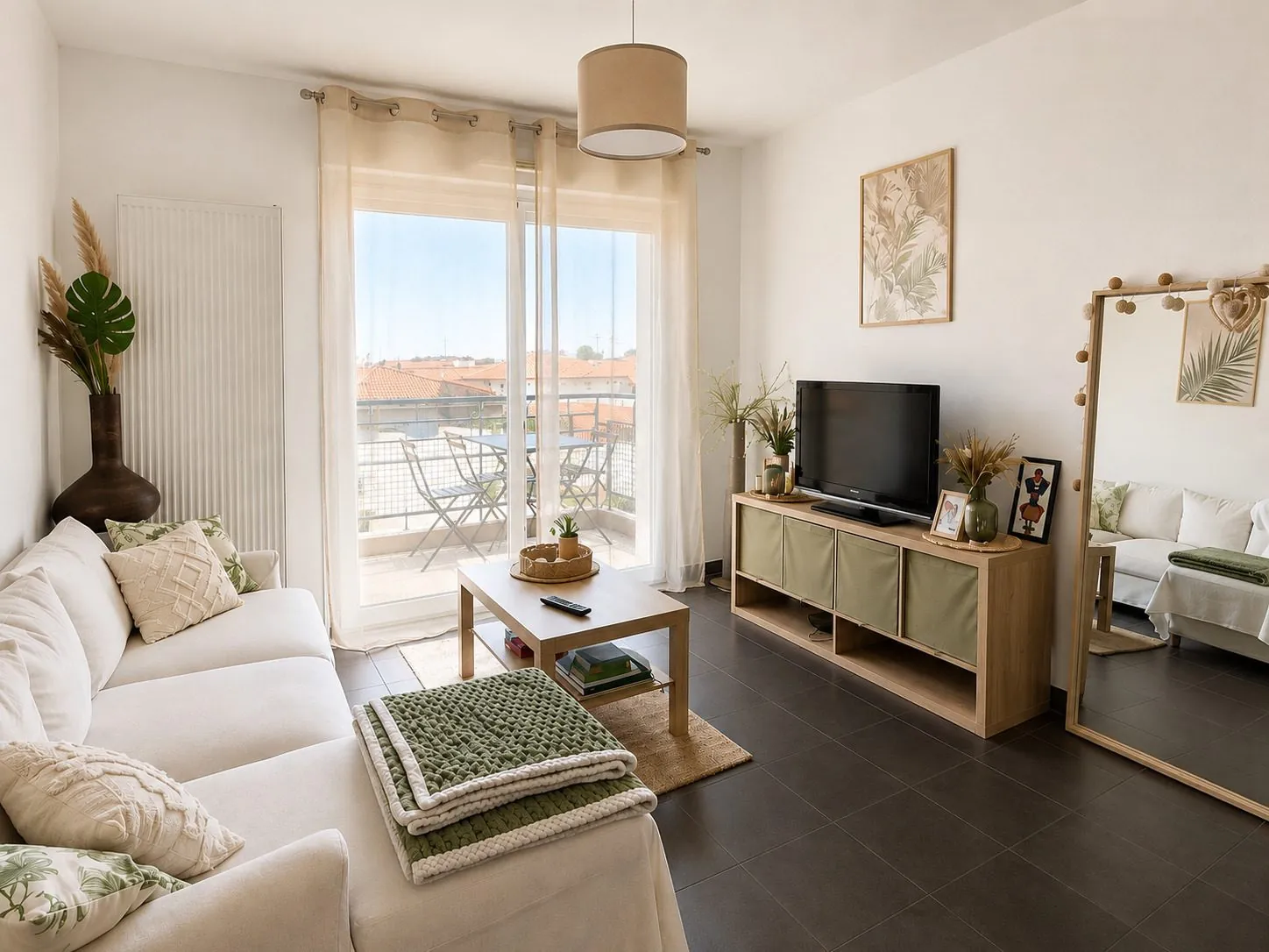 A vendre appartement T2 avec balcon et parkings à Saint-Vincent-de-Tyrosse