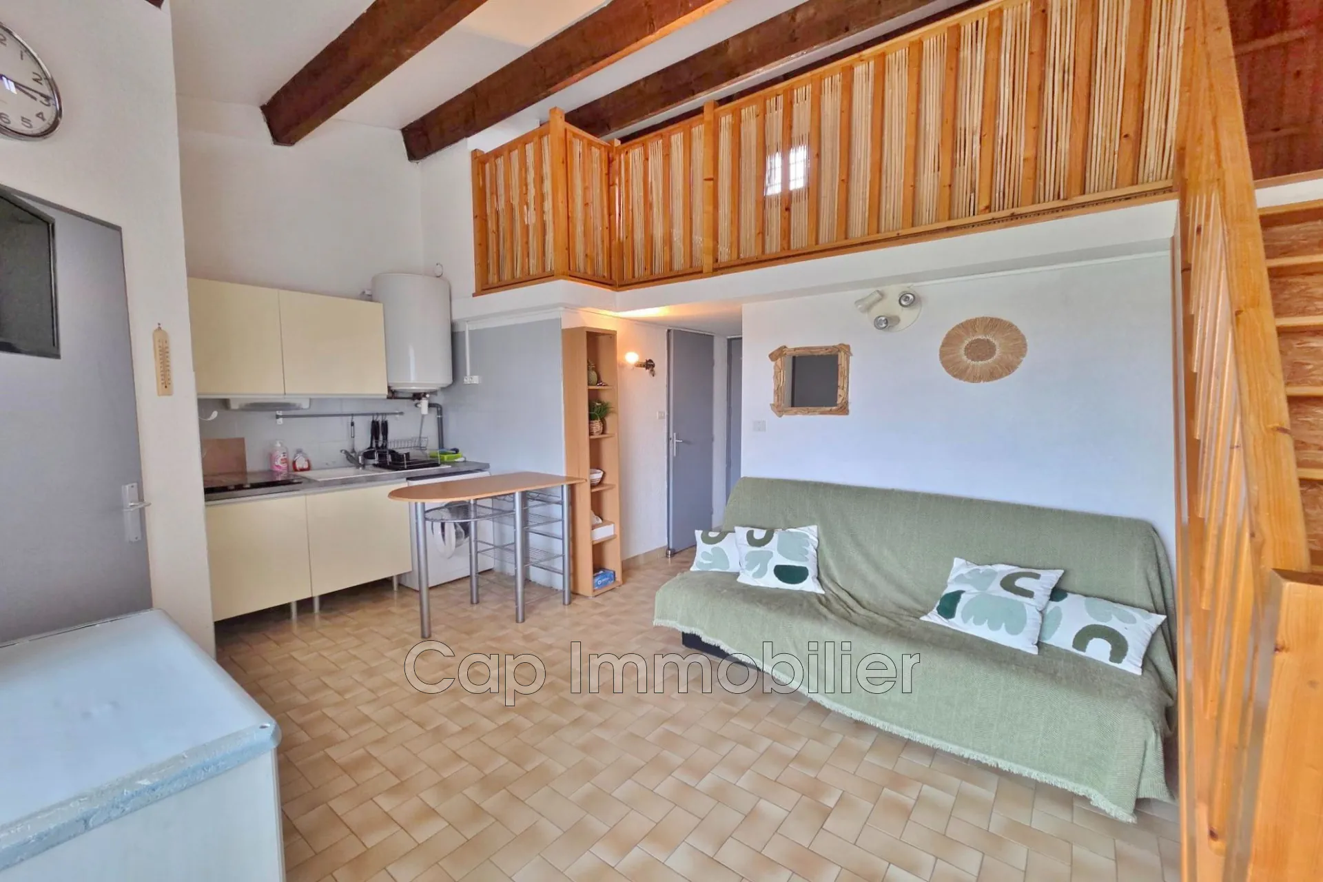 Appartement 3 pièces avec mezzanine au Cap d'Agde - Proximité plage et commerces