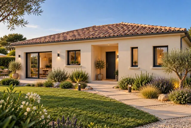 Maison neuve à Aussonne avec 3 chambres et terrain de 536 m²