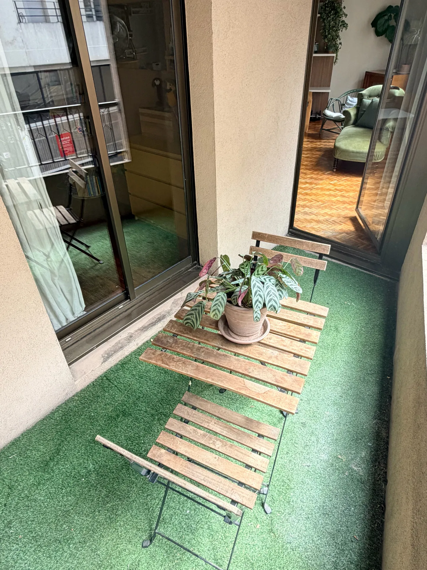 Appartement T2bis rénové avec balcon et garage dans le 7e arrondissement de Lyon