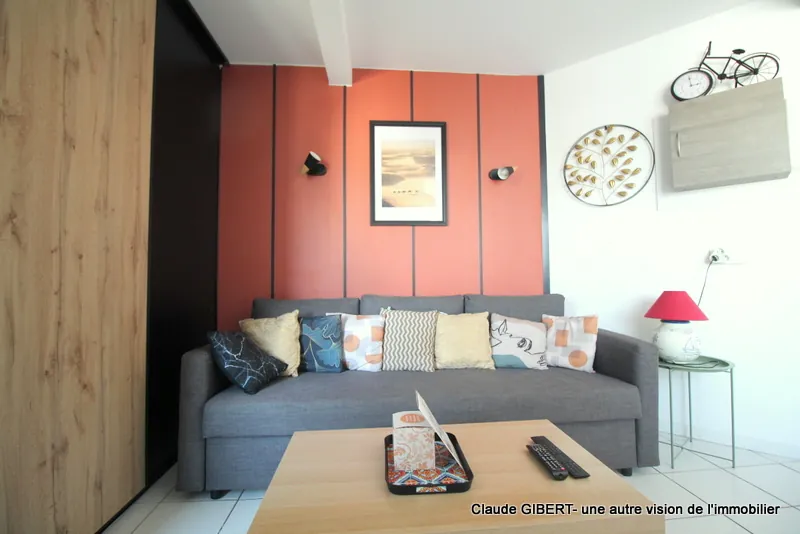 Appartement T2 rénové de 35,67 m² avec cave à Balaruc les Bains