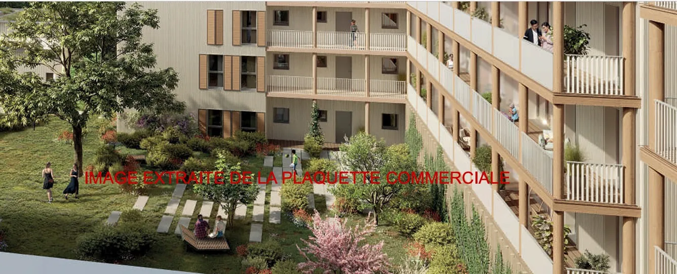 Appartement T3 neuf à Bordeaux avec balcon – Livraison 2027