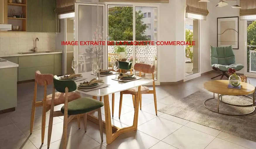Appartement 3 pièces à Toulon avec balcon, parking et livraison en 2028
