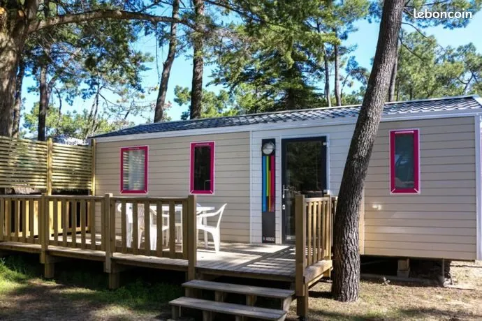 Mobil-home familial à 800 m de la mer à Saint-Hilaire-de-Riez - Emplacement privilégié