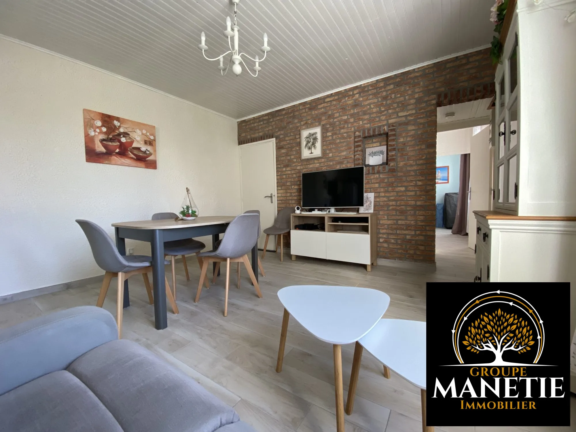 Maison individuelle semi plain-pied à vendre à Souchez avec garage et jardin