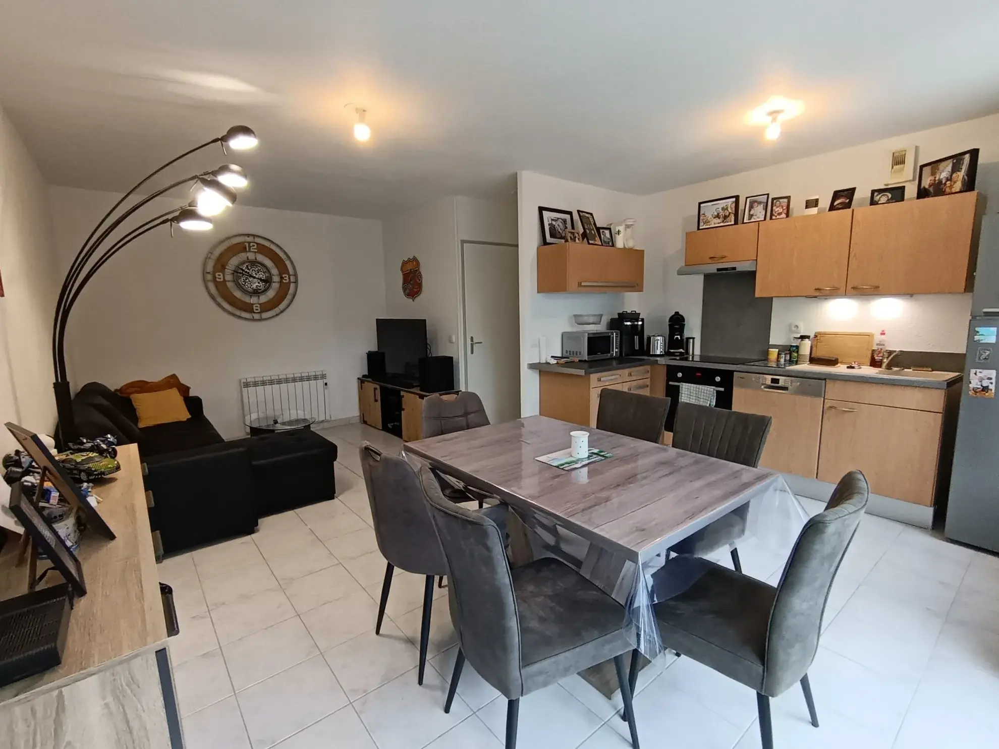 Appartement F2 à Fécamp avec balcon et parking - Résidence sécurisée