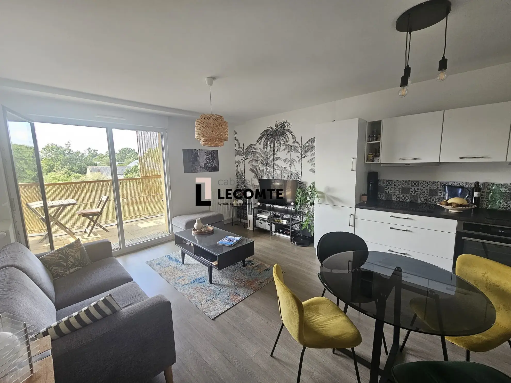 A Vendre Appartement T2 avec Balcon et Parking à Vezin-Le-Coquet