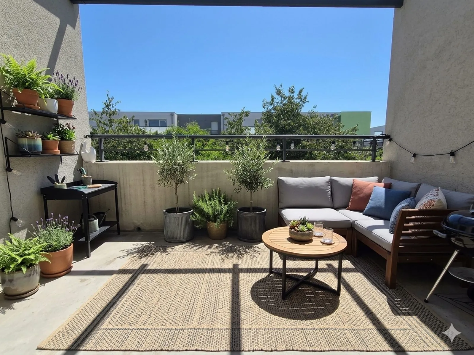 Appartement T2 avec balcon, parking et vue verdoyante à Toulouse