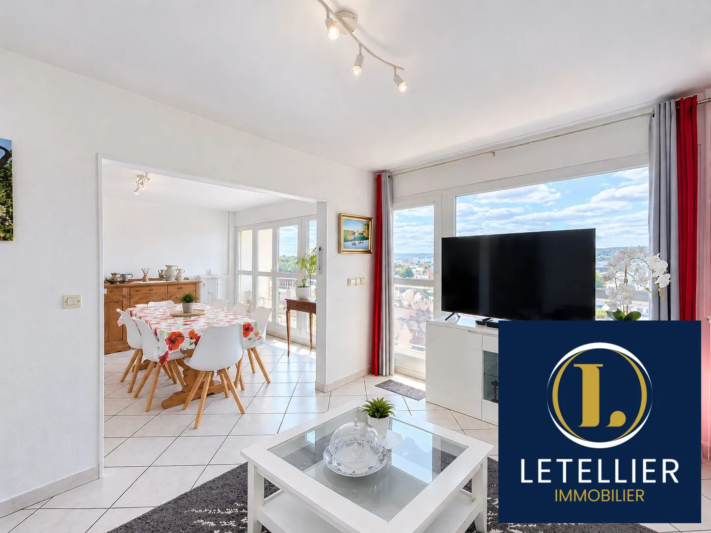 Appartement 4 pièces lumineux à Le Petit-Quevilly - Confort et convivialité