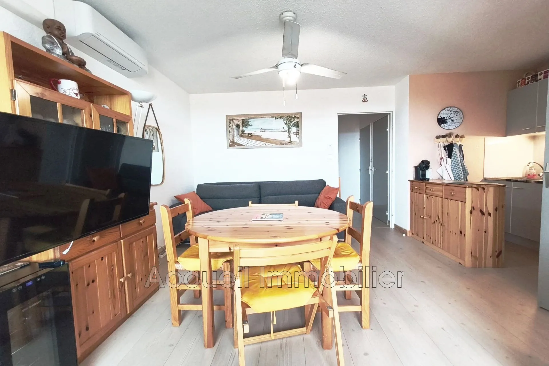 Appartement de 30 m² avec loggia et terrasse à Le Grau du Roi