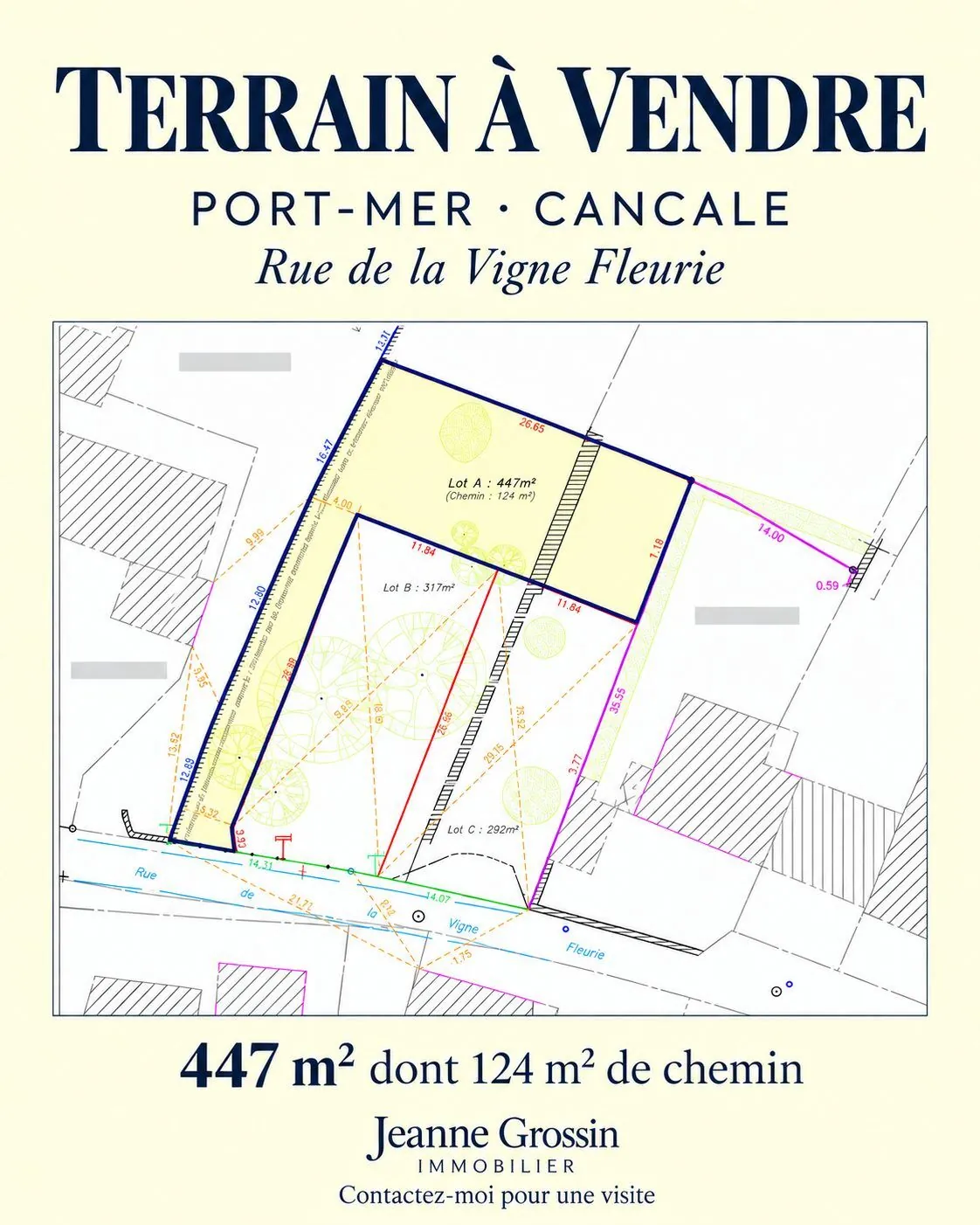 Terrain à vendre à Cancale, 292 m², prix 150 000 € - Opportunité immobilière