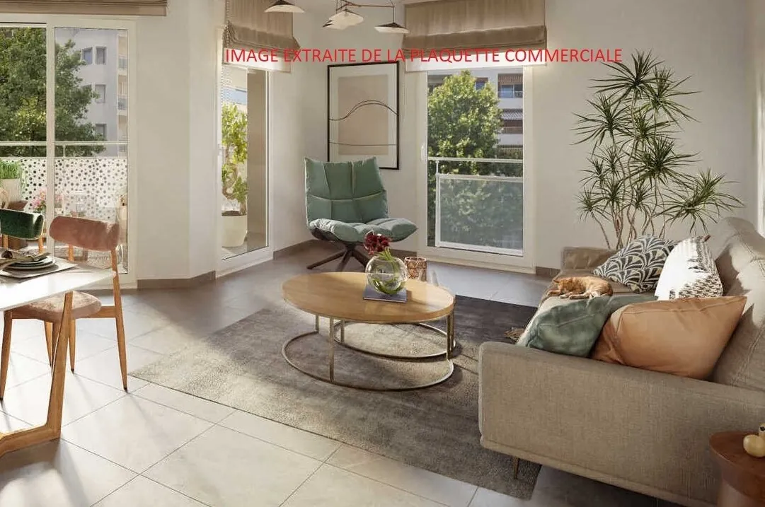Achat appartement T2 neuf à Toulon (83100) avec terrasse et parking