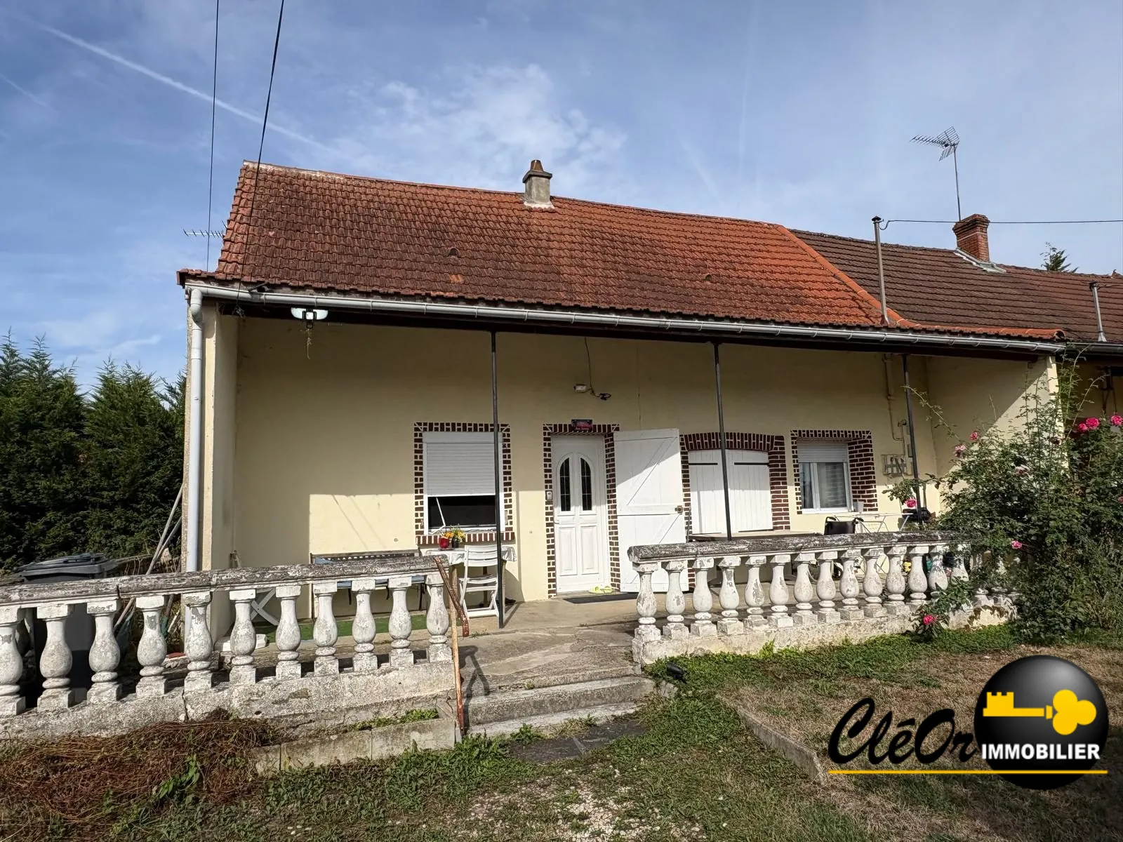Maison à vendre à Bantanges avec terrain et combles aménageables