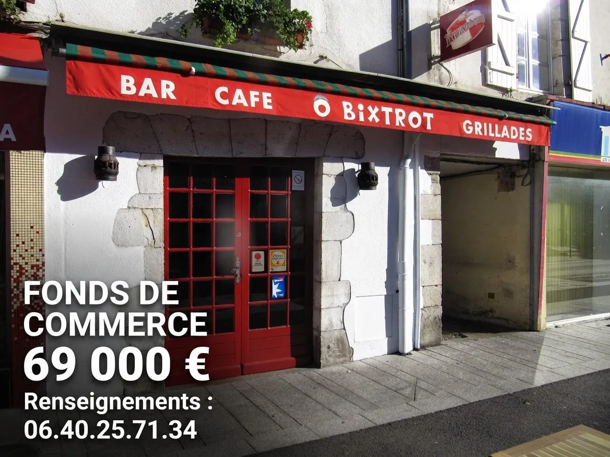 Fonds de commerce Café-Bar à Dax - Opportunité d'investissement