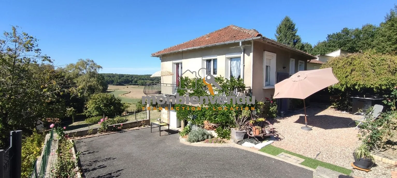 Maison authentique avec potentiel au Rouget-Pers - 73 m²