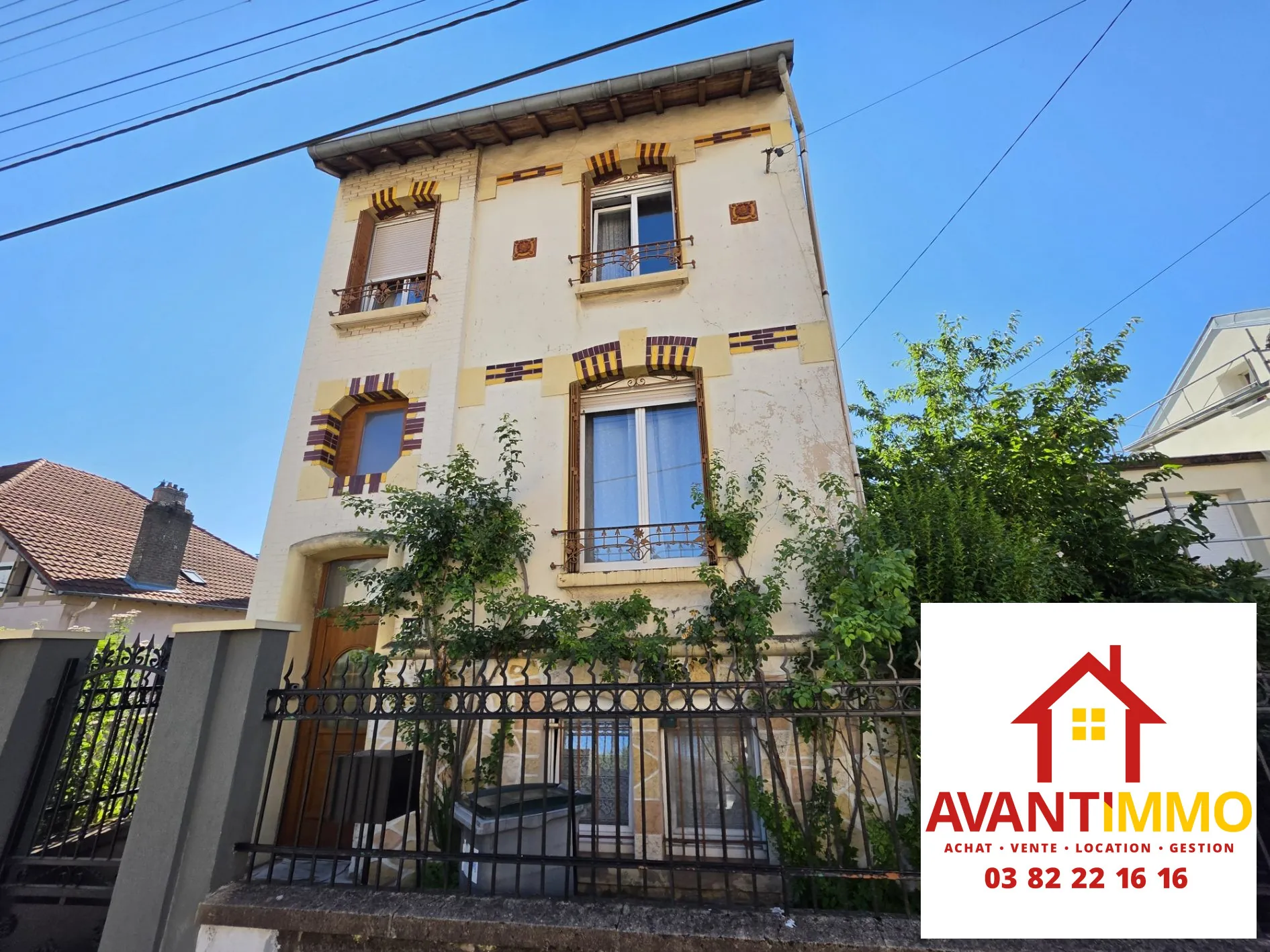 Maison F6 à vendre à Joeuf avec jardin et terrasse
