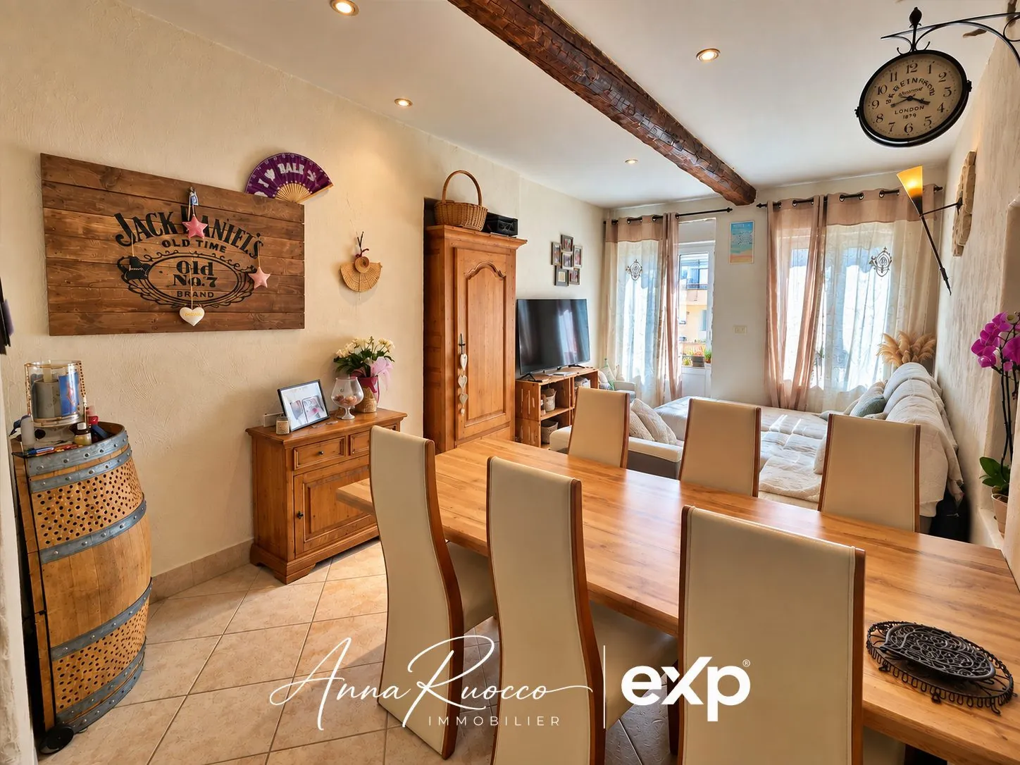 Maison de ville de 78 m² avec 3 chambres à Villelaure