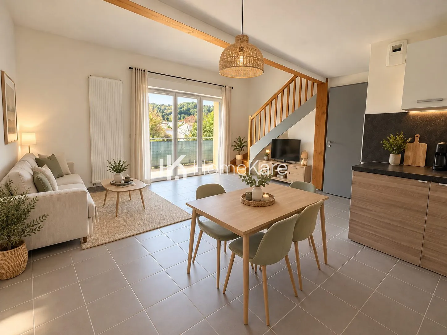 Charmant duplex calme avec 2 places de parking à Léognan