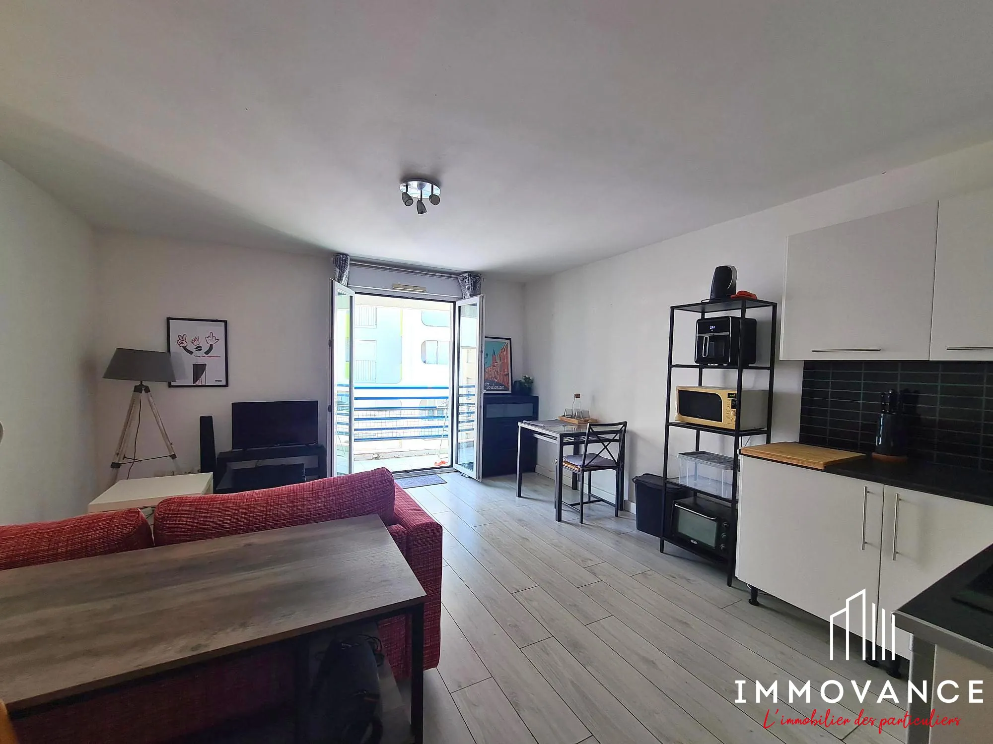 Studio lumineux avec terrasse à Montpellier près de la gare