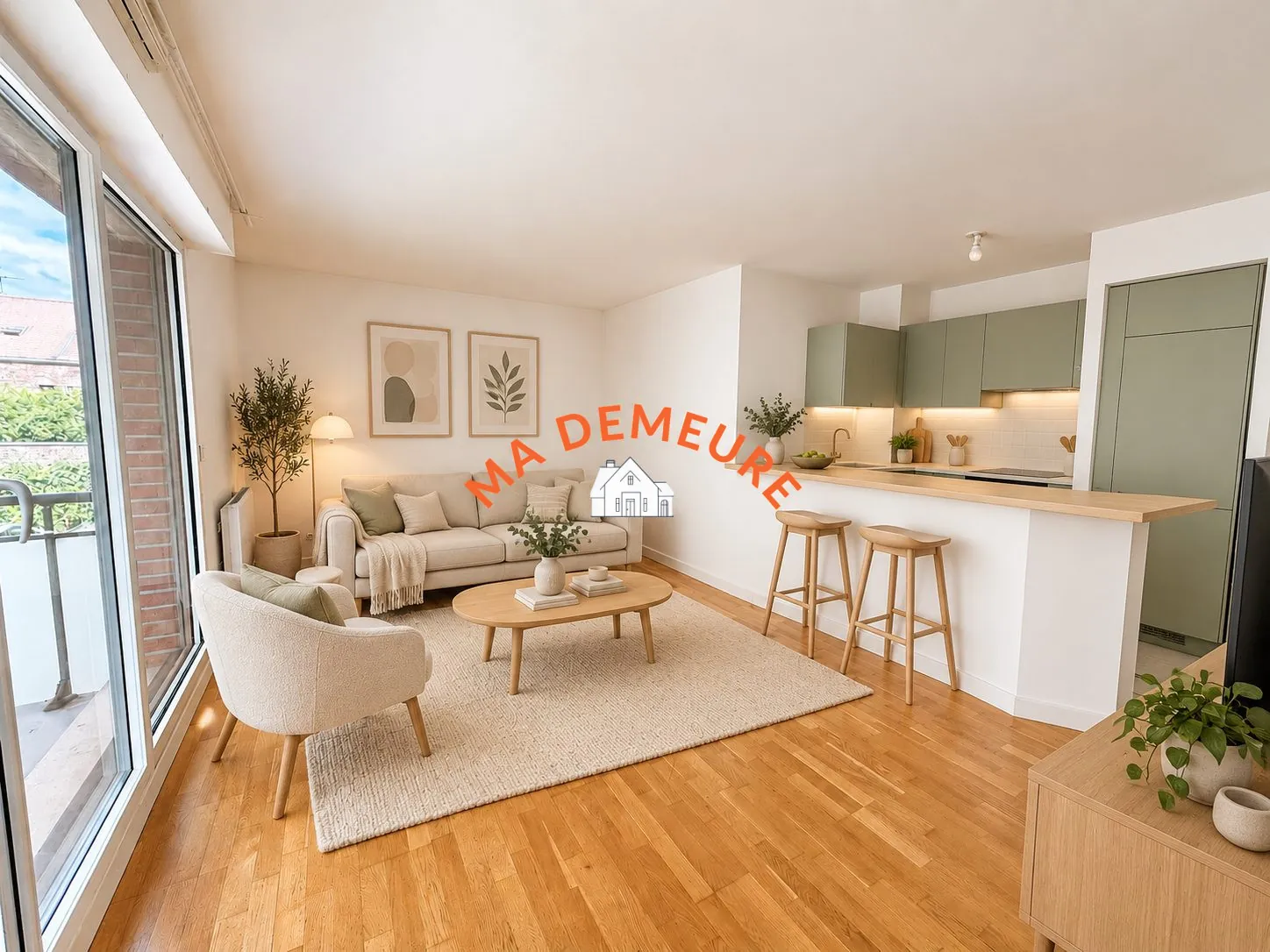 Appartement 2 pièces à vendre à Croix, près du Parc Barbieux et de l'EDHEC