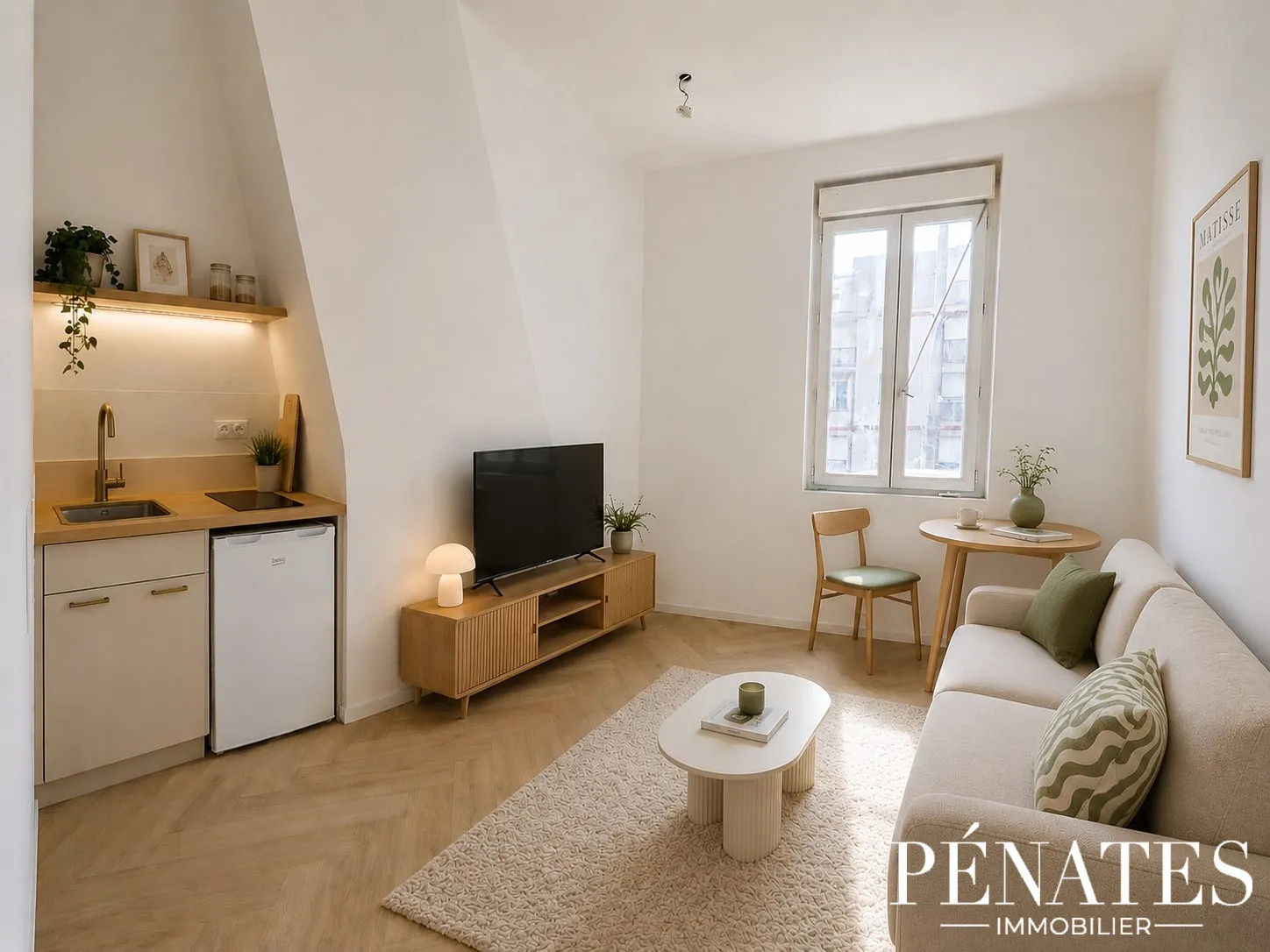 Studio neuf à vendre à Rouen, proximité Place Beauvoisine